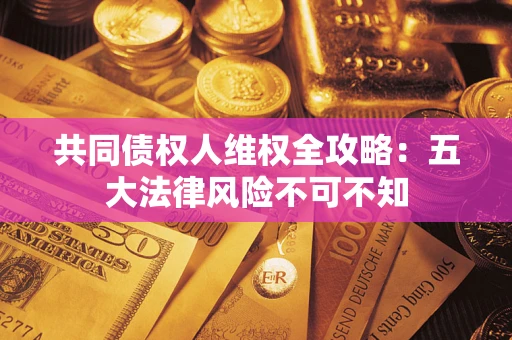 武汉共同债权人维权全攻略：五大法律风险不可不知