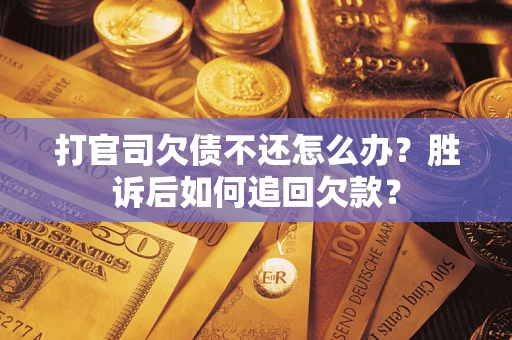 武汉打官司欠债不还怎么办？胜诉后如何追回欠款？