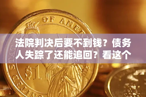 武汉法院判决后要不到钱？债务人失踪了还能追回？看这个方法！