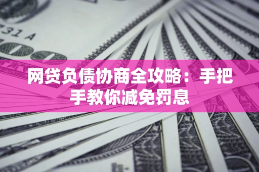 武汉网贷负债协商全攻略：手把手教你减免罚息