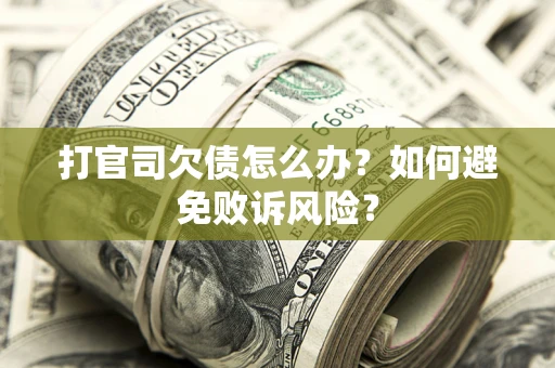 武汉打官司欠债怎么办？如何避免败诉风险？