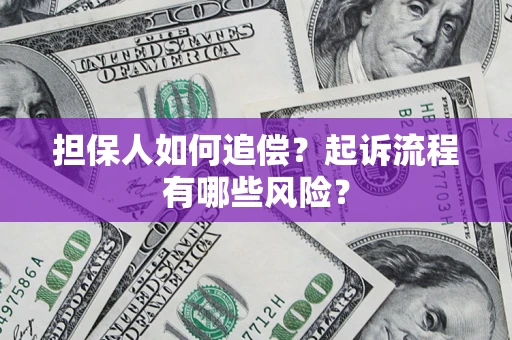 武汉担保人如何追偿？起诉流程有哪些风险？