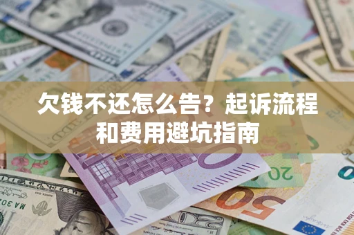 武汉欠钱不还怎么告?起诉流程和费用避坑指南 武汉欠钱不还怎么告?起诉流程和费用避坑指南