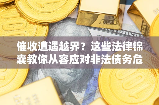 武汉催收遭遇越界？这些法律锦囊教你从容应对非法债务危机