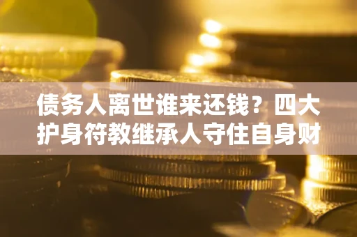 武汉债务人离世谁来还钱？四大护身符教继承人守住自身财产
